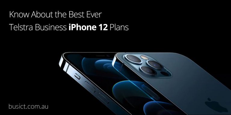 Best Ever Business iPhone 12 Plan from Telstra